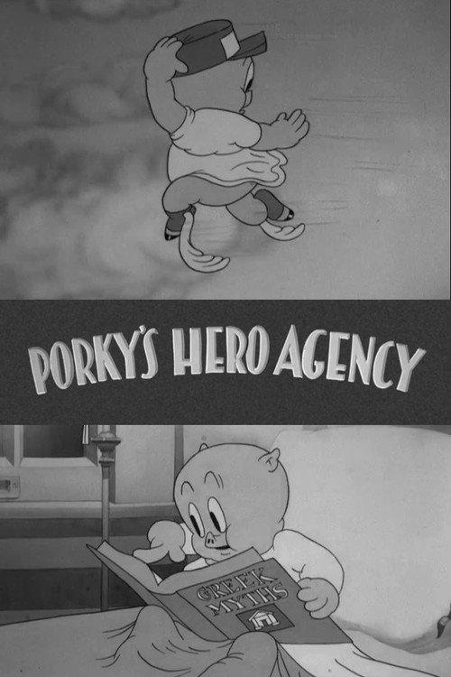 Porky's Hero Agency 1937 official movie poster