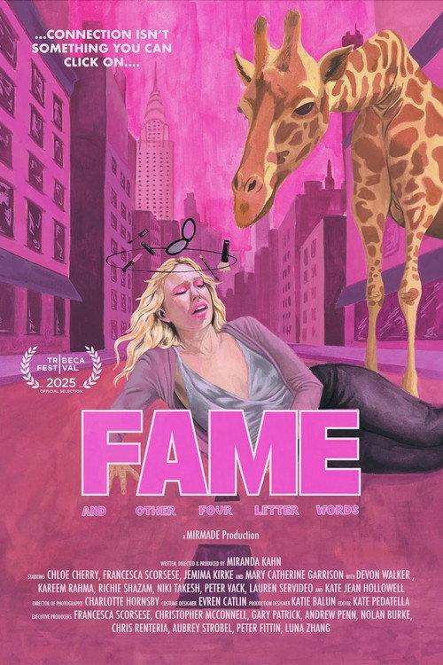 Fame and Other Four Letter Words 2025 official movie poster