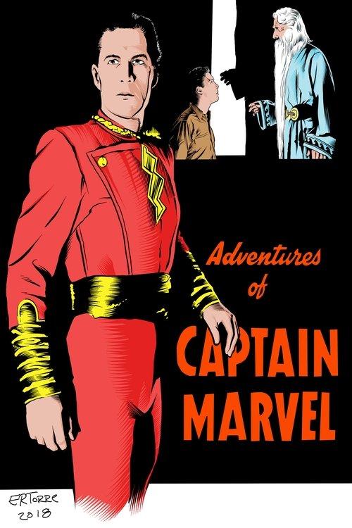 Adventures of Captain Marvel 1941 official movie poster