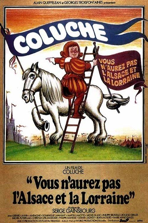 You Won't Have Alsace-Lorraine 1977 official movie poster