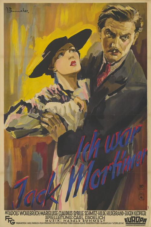 I Was Jack Mortimer 1935 official movie poster