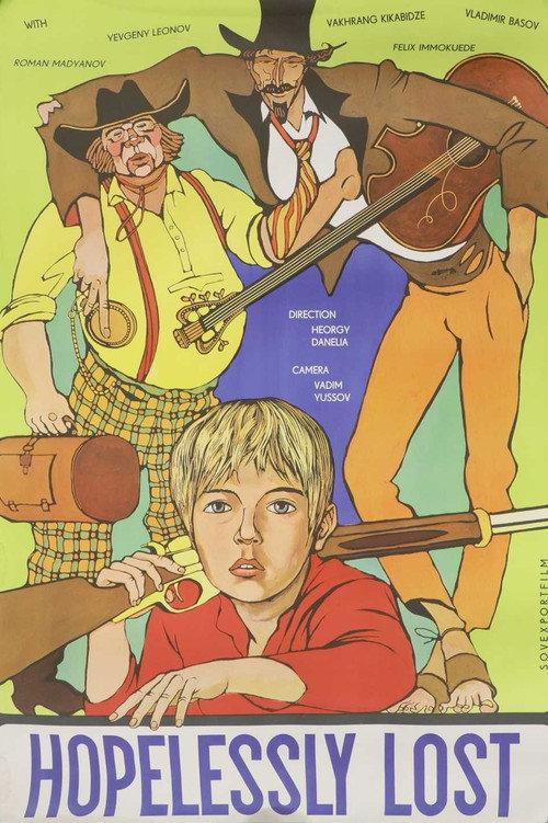 Hopelessly Lost 1973 official movie poster