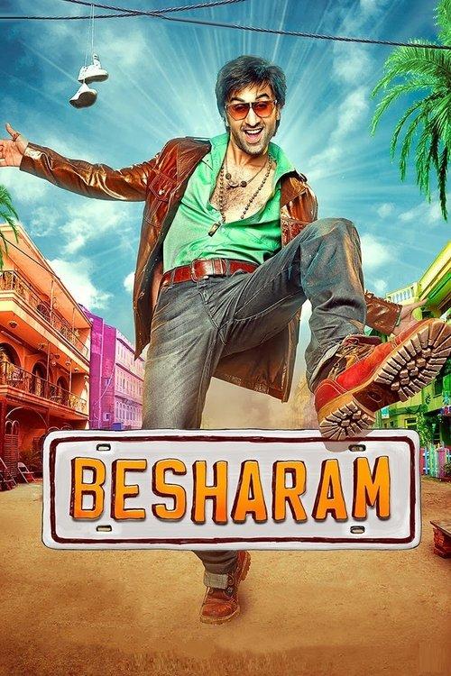 Besharam 2013 official movie poster