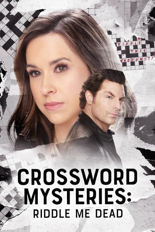Crossword Mysteries: Riddle Me Dead 2021 official movie poster