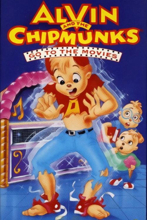 Alvin and the Chipmunks Go to the Movies: Bigger 1996 official movie poster