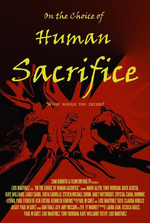On the Choice of Human Sacrifice 2016 official movie poster