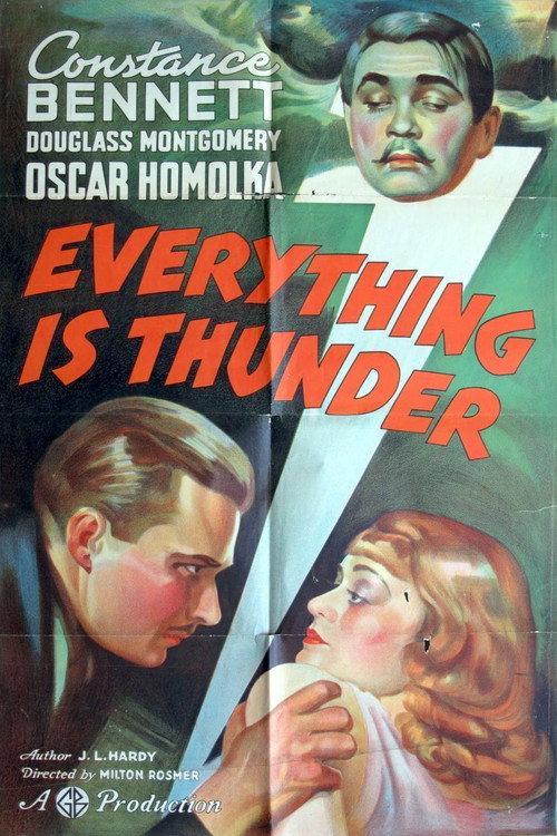 Everything Is Thunder 1936 official movie poster