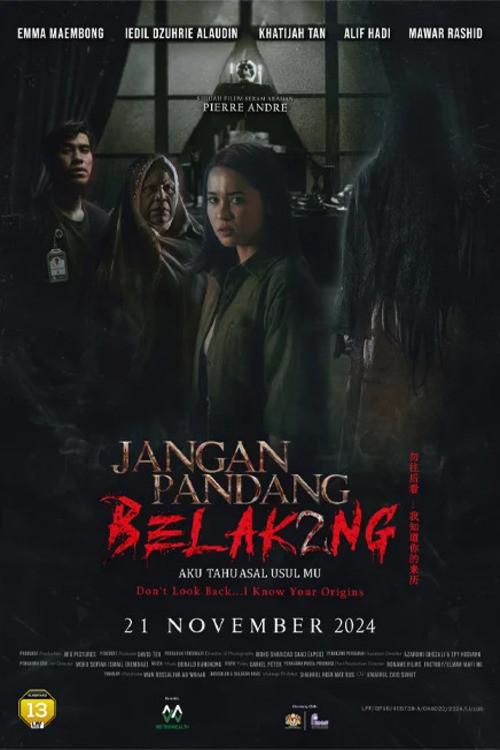 Don't Look Back... I Know Your Origins 2024 official movie poster