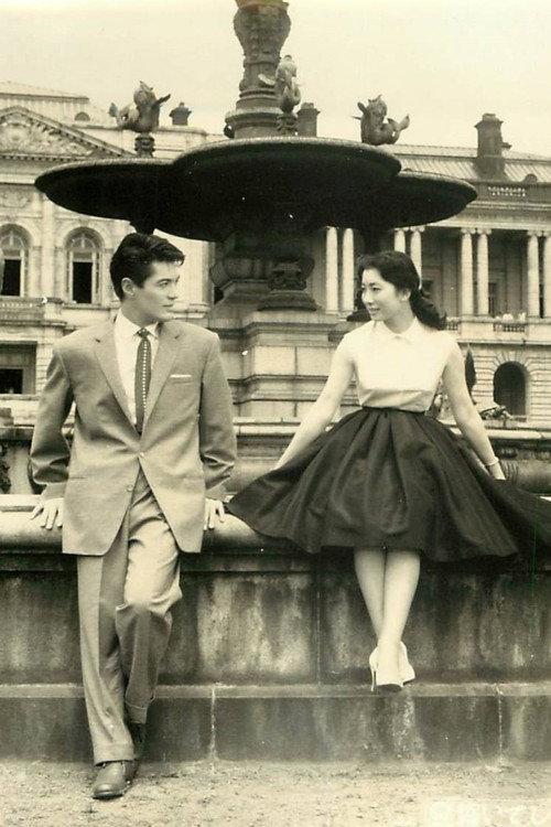 Chikaiteshi 1957 official movie poster
