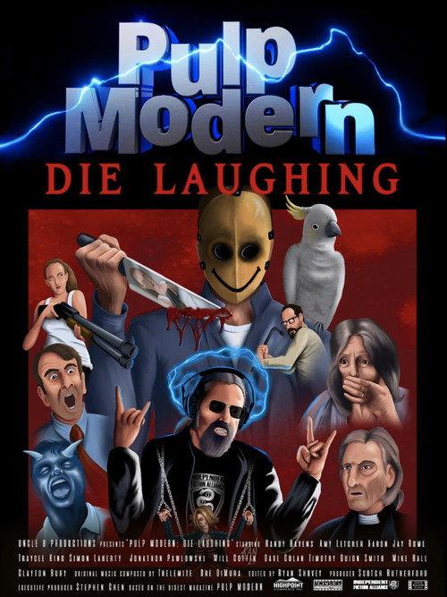 Pulp Modern: Die Laughing 2024 official movie poster