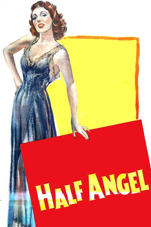 Half Angel 1951 official movie poster