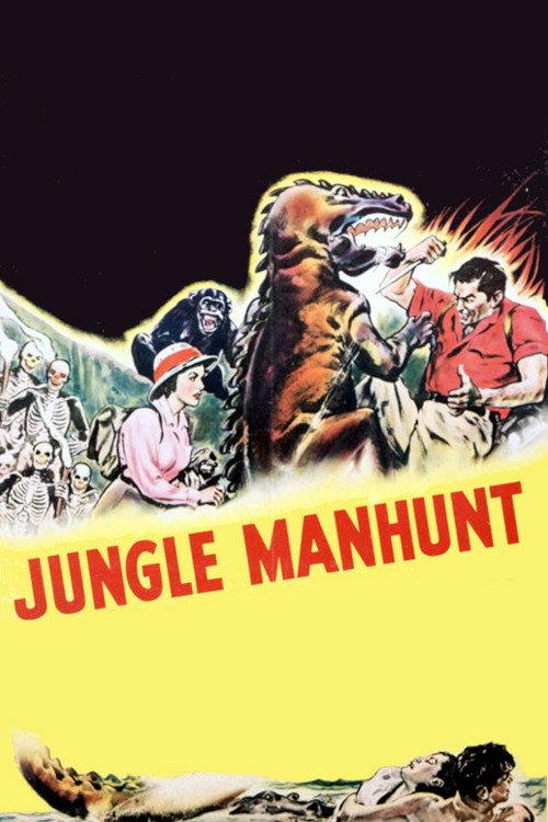 Jungle Manhunt 1951 official movie poster