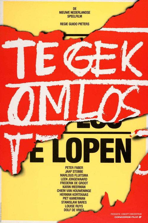 Te gek om los te lopen 1981 official movie poster