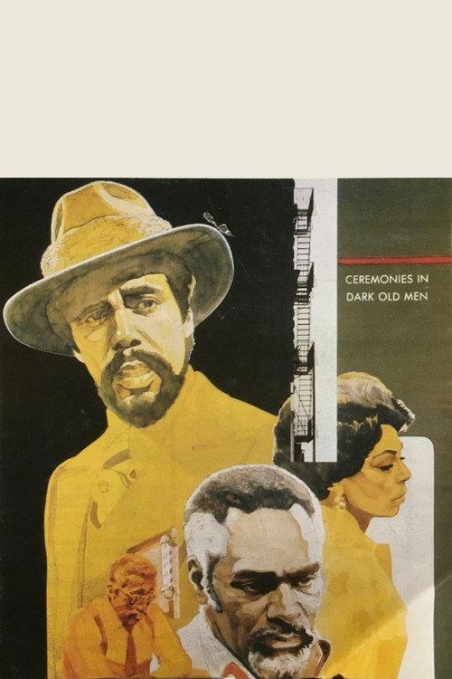 Ceremonies in Dark Old Men 1975 official movie poster