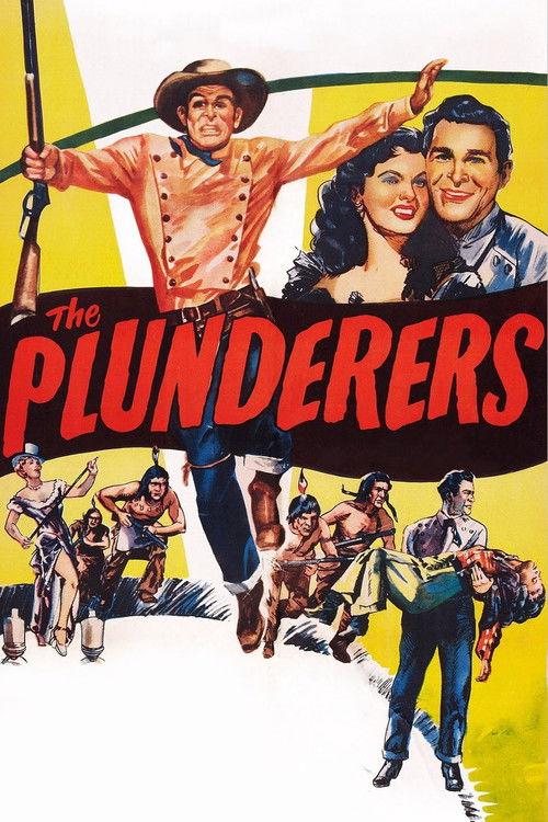 The Plunderers 1948 official movie poster
