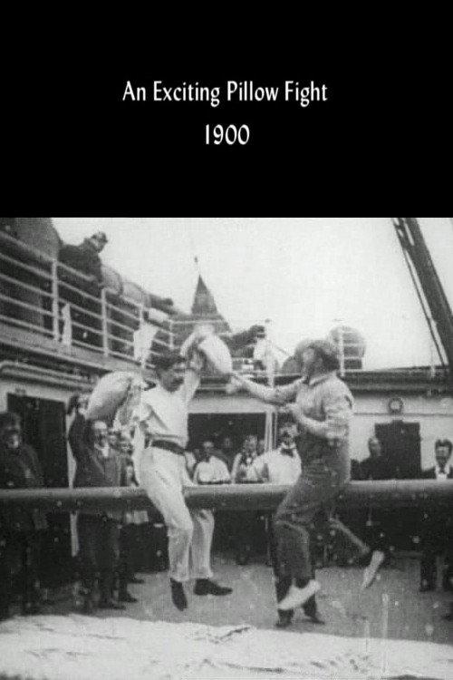 An Exciting Pillow Fight 1900 official movie poster