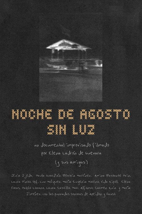 Noche de agosto sin luz official movie poster