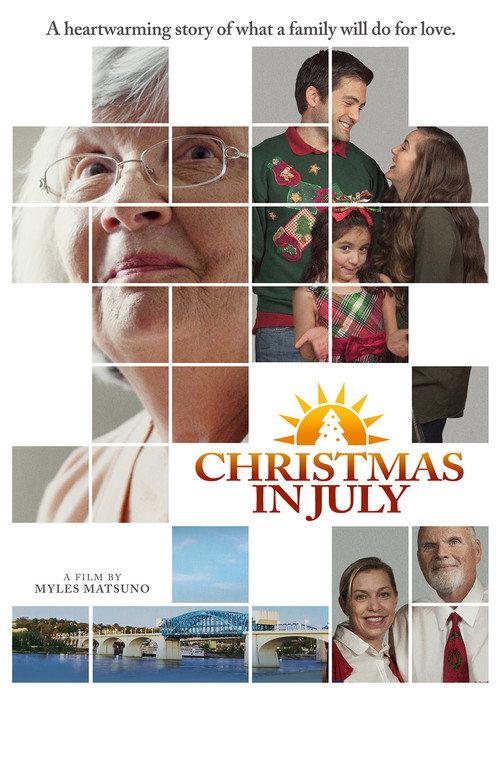 Christmas in July 2021 official movie poster