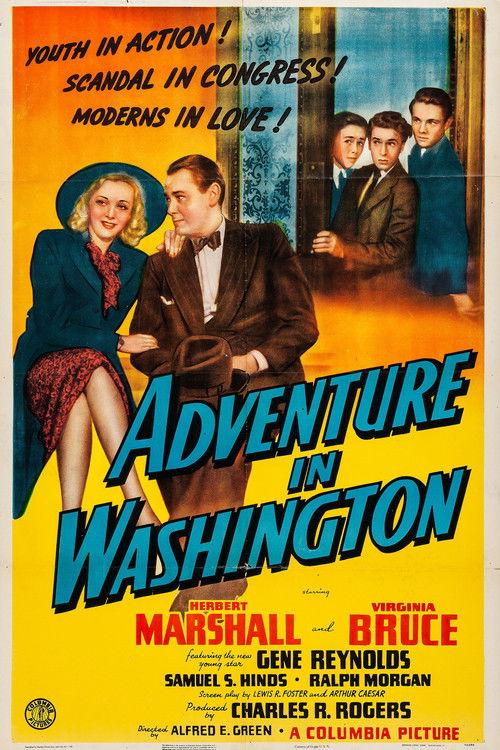 Adventure in Washington 1941 official movie poster