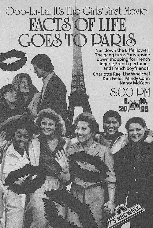 The Facts of Life Goes to Paris 1982 official movie poster