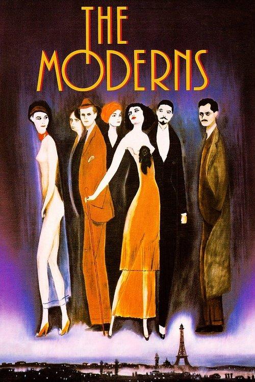 The Moderns 1988 official movie poster