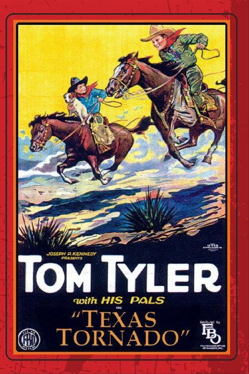 Texas Tornado 1928 official movie poster