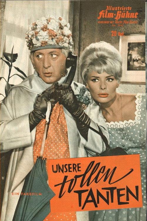 Unsere tollen Tanten 1961 official movie poster