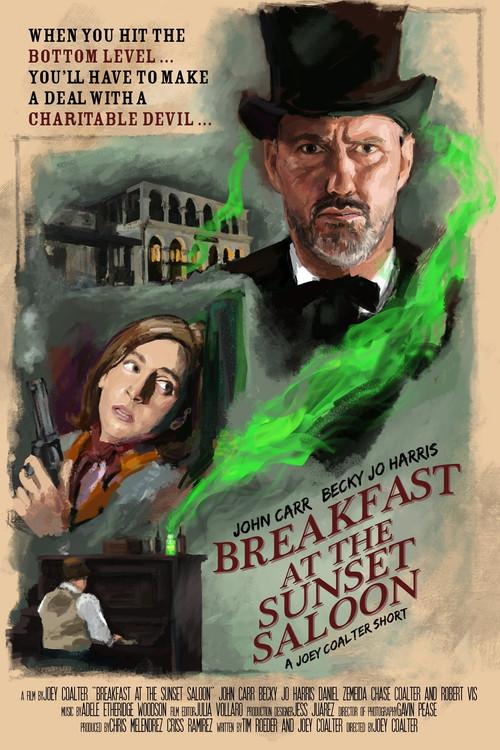 Breakfast at the Sunset Saloon 2020 official movie poster