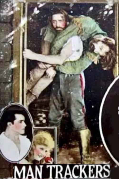 Man Trackers 1921 official movie poster