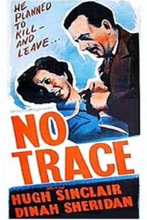 No Trace 1950 official movie poster