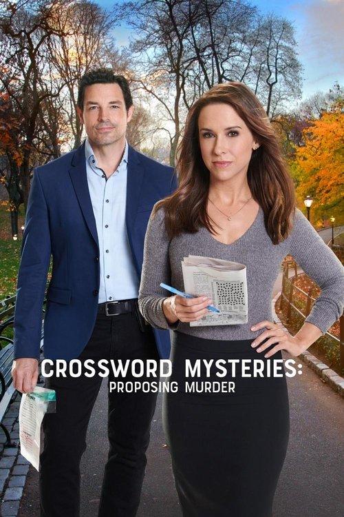 Crossword Mysteries: Proposing Murder 2019 official movie poster