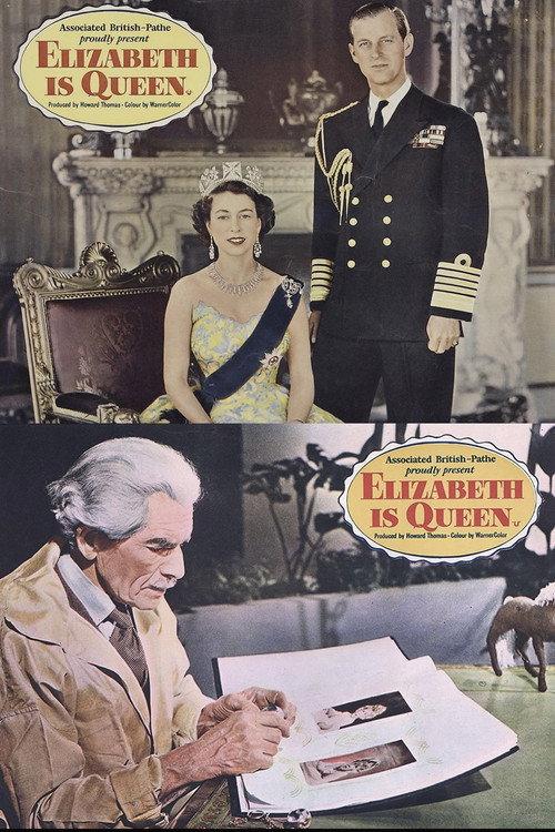 Elizabeth Is Queen 1953 official movie poster