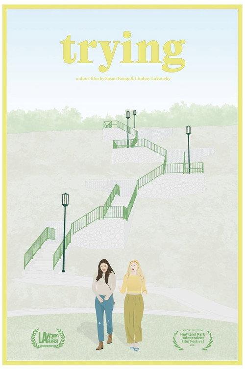 Trying 2021 official movie poster