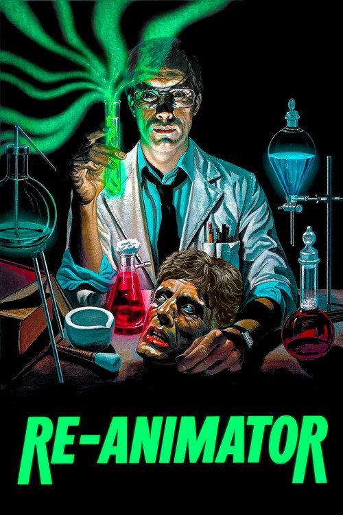 Re-Animator 1985 official movie poster