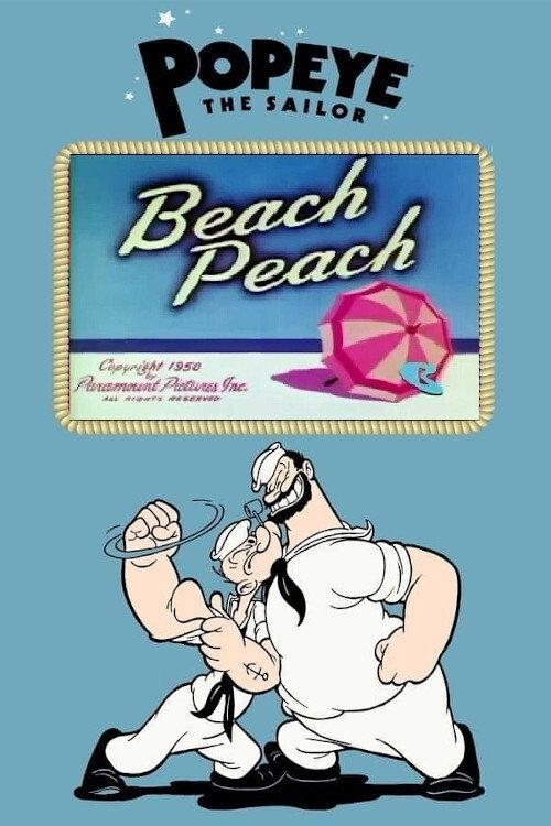 Beach Peach 1950 official movie poster