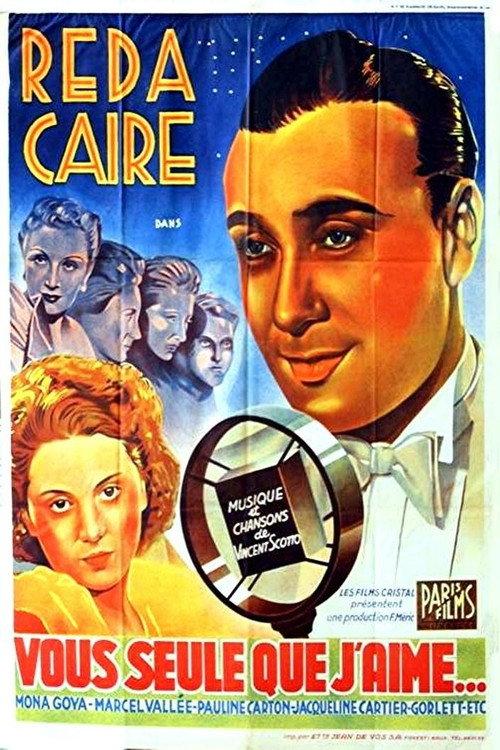Vous seule que j'aime 1939 official movie poster