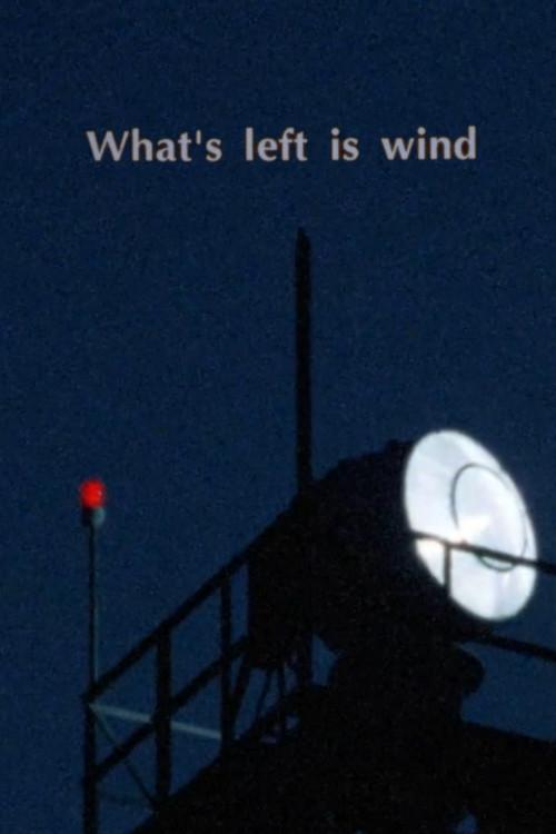 What's Left is Wind 1988 official movie poster