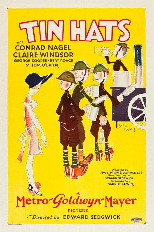 Tin Hats 1926 official movie poster