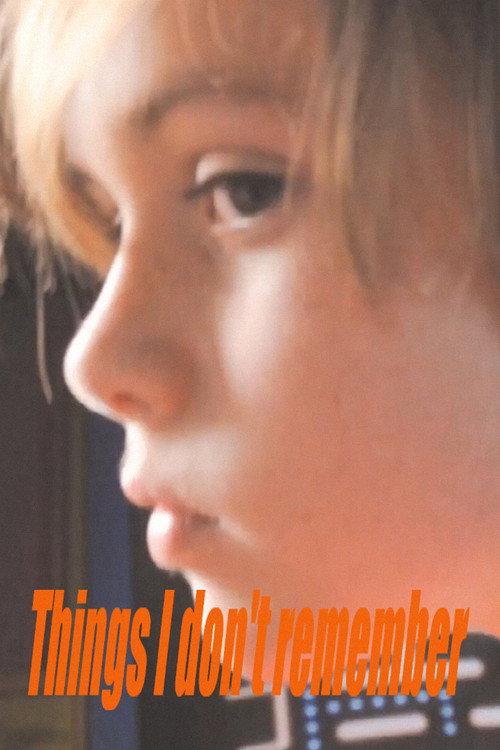 Things I Don't Remember 2011 official movie poster