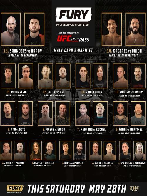 Fury Pro Grappling 4 2022 official movie poster