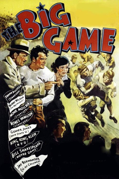 The Big Game 1936 official movie poster