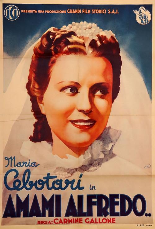 Amami, Alfredo! 1940 official movie poster