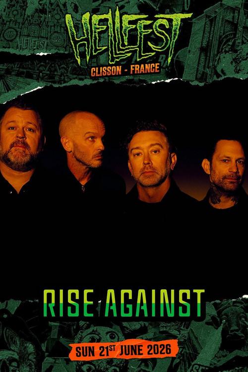 Rise Against - Hellfest 2026 2026 official movie poster