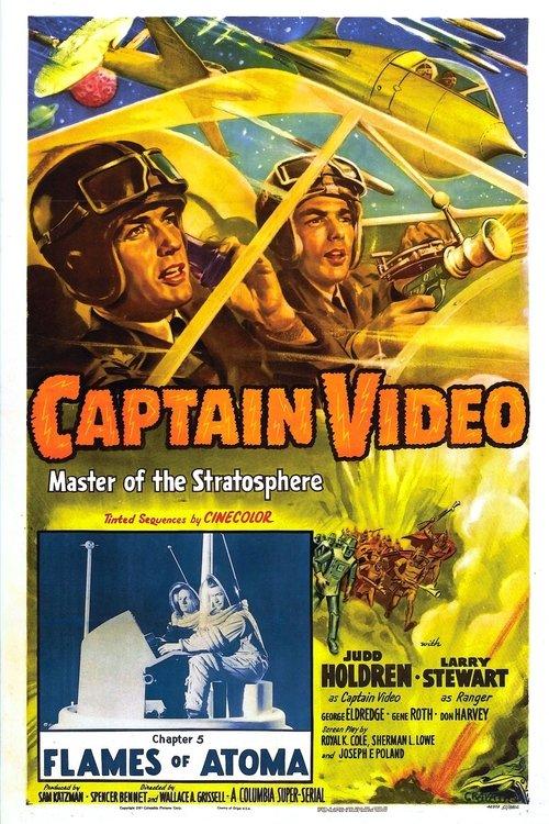 Captain Video, Master of the Stratosphere 1951 official movie poster