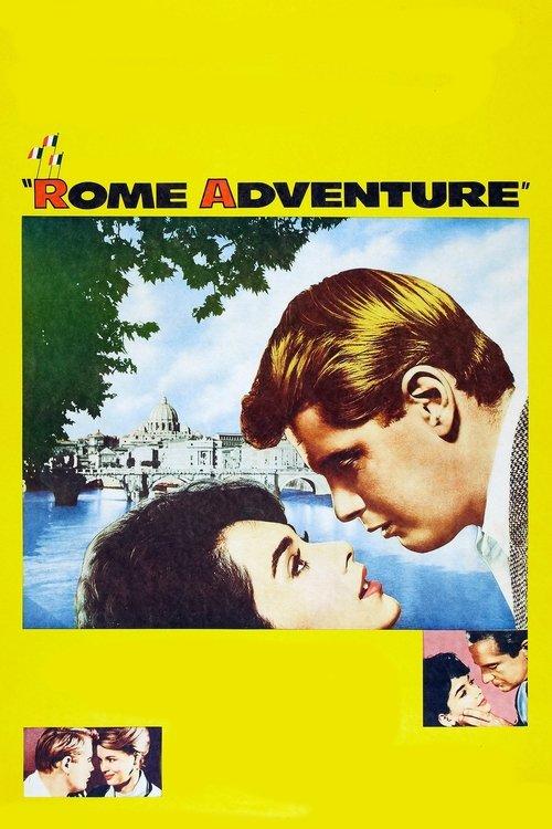 Rome Adventure 1962 official movie poster