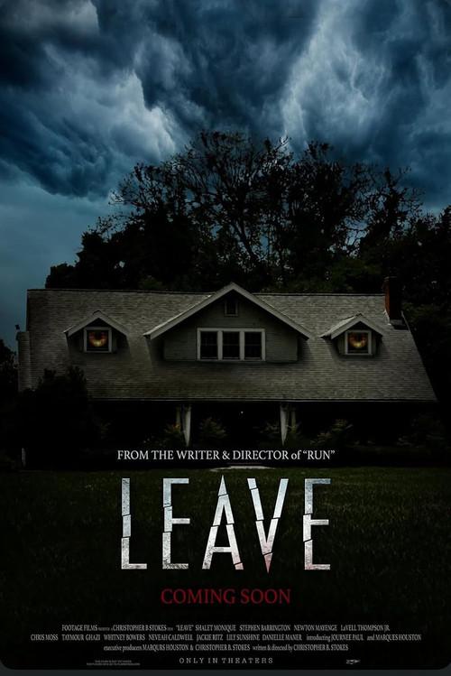 Leave 2026 official movie poster