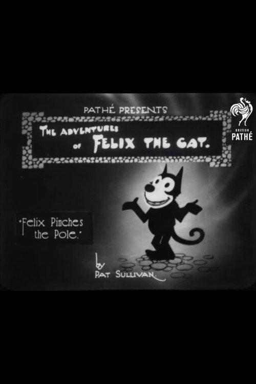 Felix Pinches the Pole 1924 official movie poster