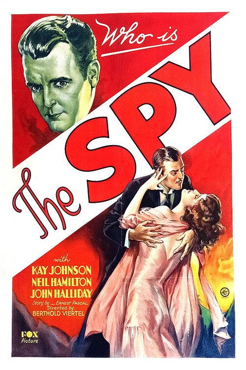 The Spy 1931 official movie poster