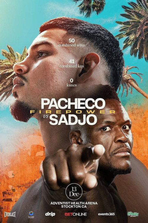 Diego Pacheco vs. Kevin Lele Sadjo 2025 official movie poster