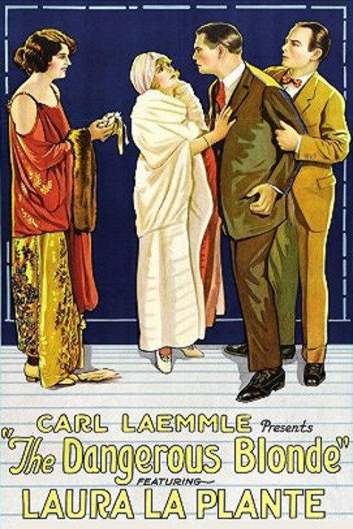 The Dangerous Blonde 1924 official movie poster